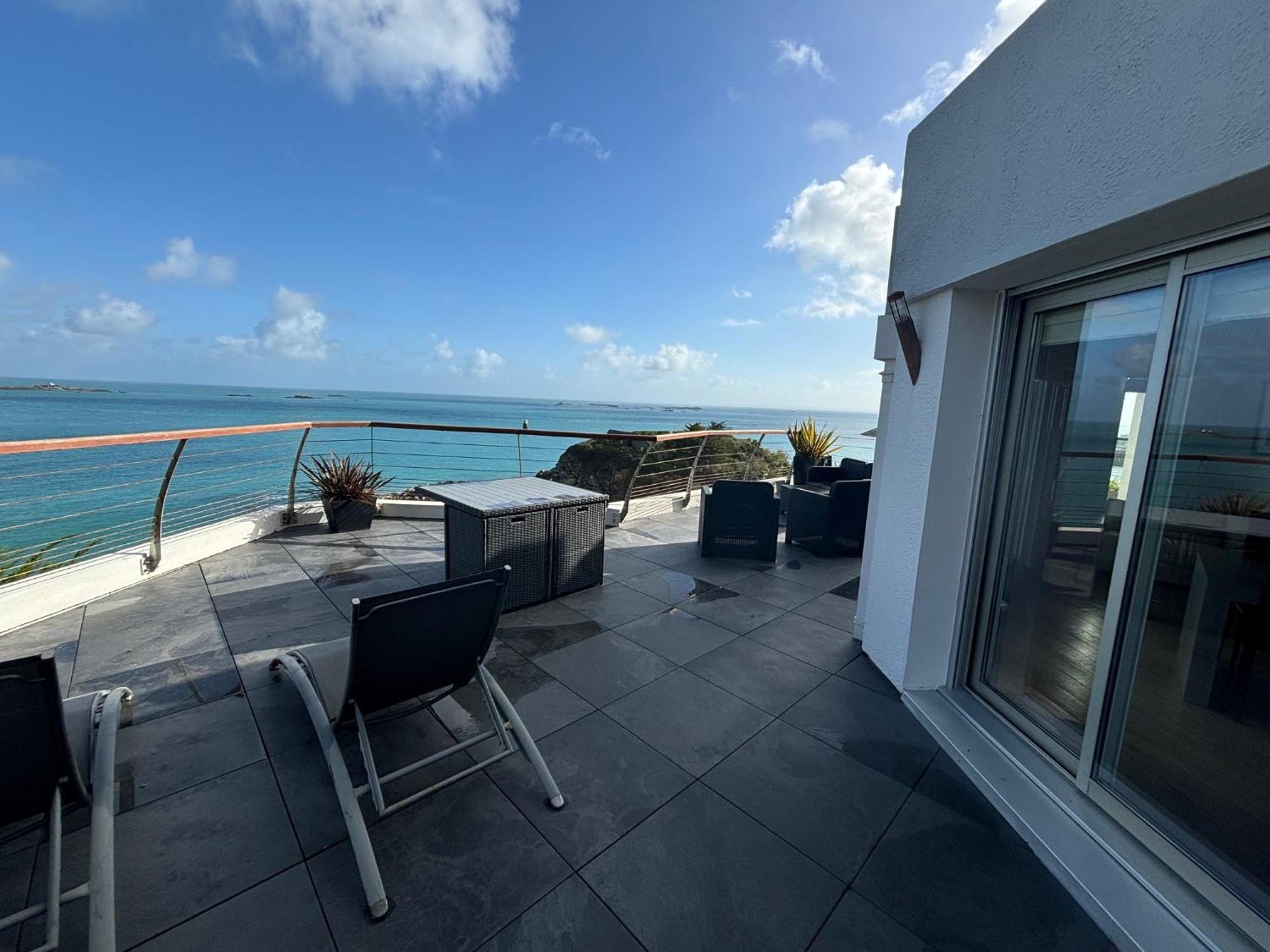 L'Exception Terrasse Vue Mer Haut De Gamme Saint-Quay-Portrieux Exterior photo